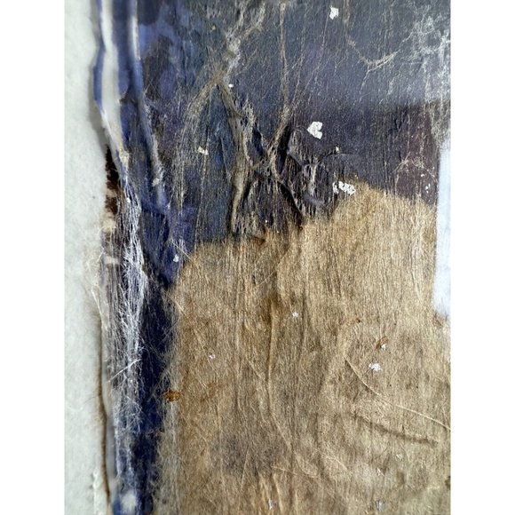 Starlie Sokol Hohne Mixed Media Abstract Expressionist Painting Framed - Picture 7 of 10